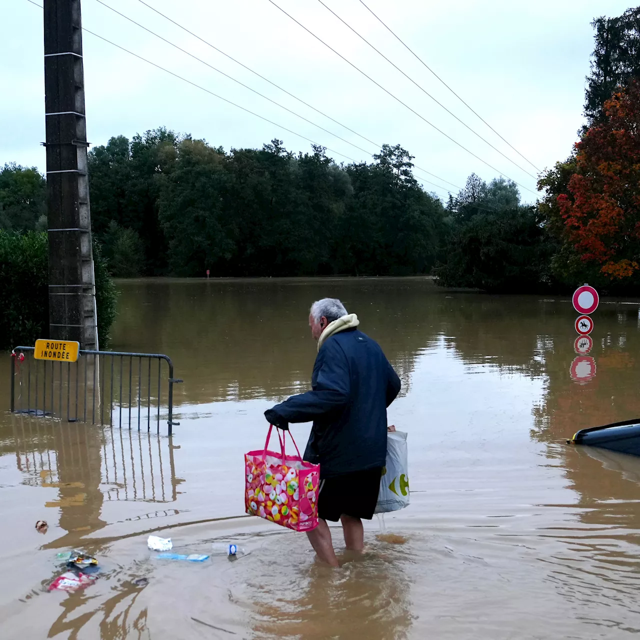 Dépression Kirk : la Seine-et-Marne et l'Eure-et-Loir en alerte rouge aux crues