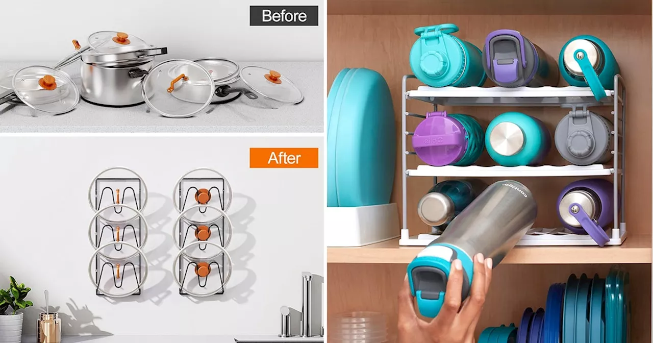 Amazon Finds To Conquer Clutter And Organize Your Living Space