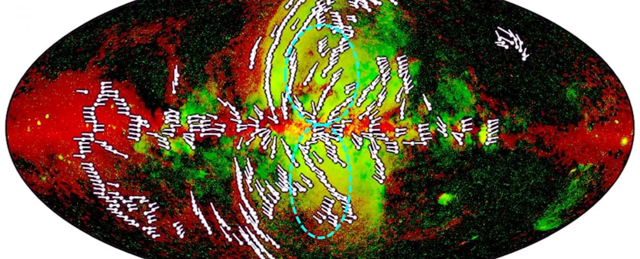 Giant Magnetic Halo Discovered Wrapped Around The Milky Way