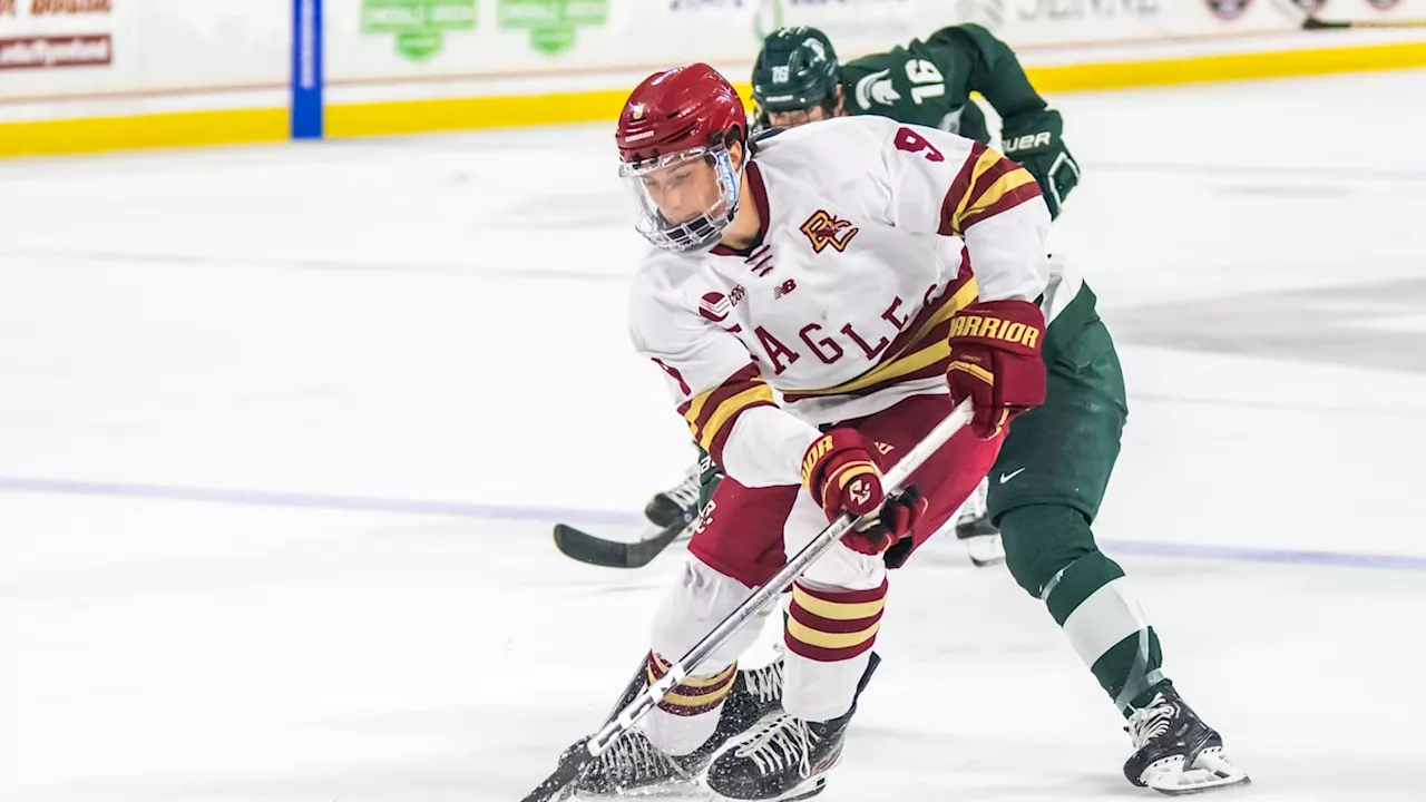 Live Updates: No. 2 Boston College Men's Hockey at No. 4 Michigan State (Game 1)