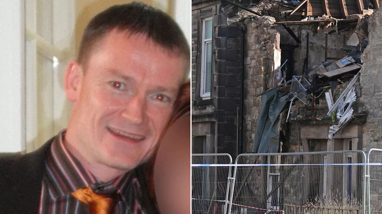 Police name man killed in blast at block of flats in Alloa that injured three others