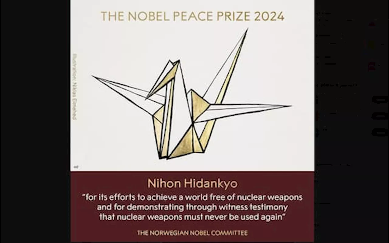 L’organizzazione giapponese Nihon Hidankyo vince il Premio Nobel per la Pace 2024