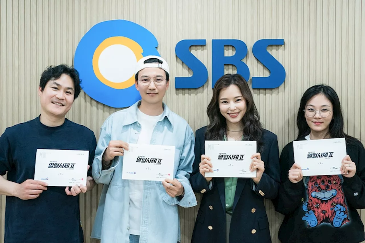 Kim Nam Gil, Honey Lee, Kim Sung Kyun, BIBI, And More Bring Vigorous Energy At Script Reading For “The Fiery Priest 2”