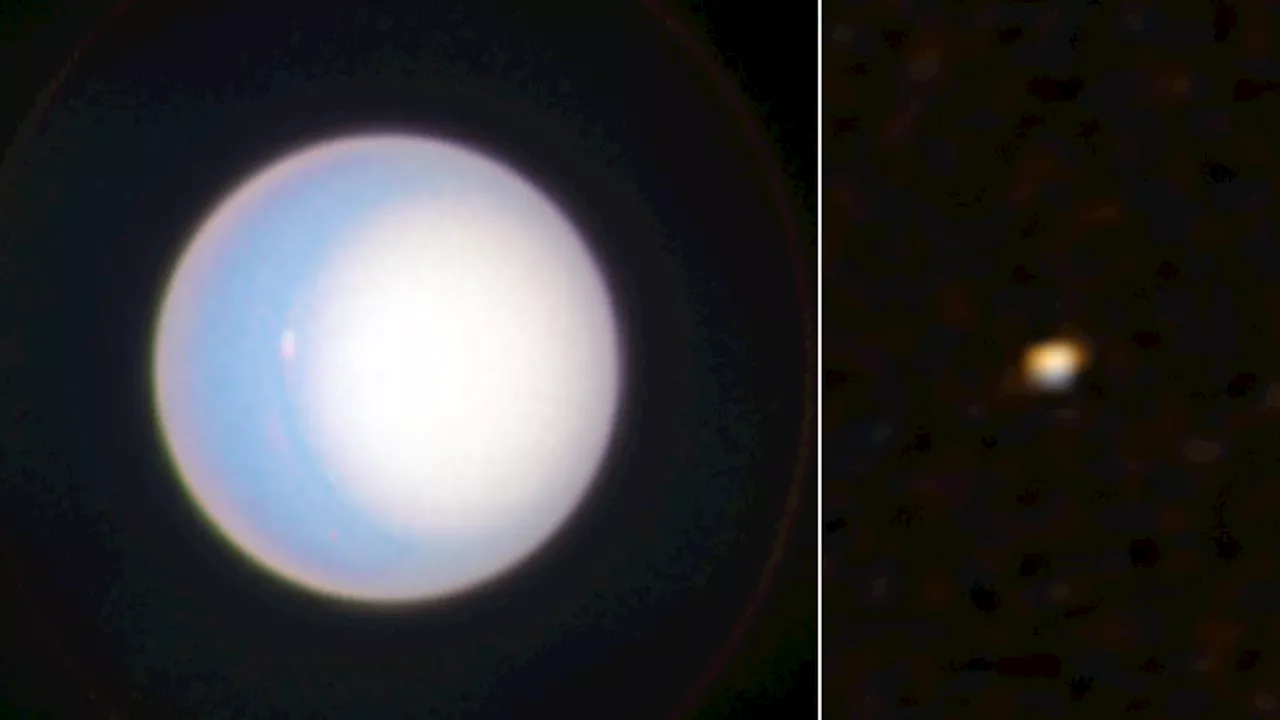 Hubble Telescope and New Horizons Pluto probe team up to image Uranus