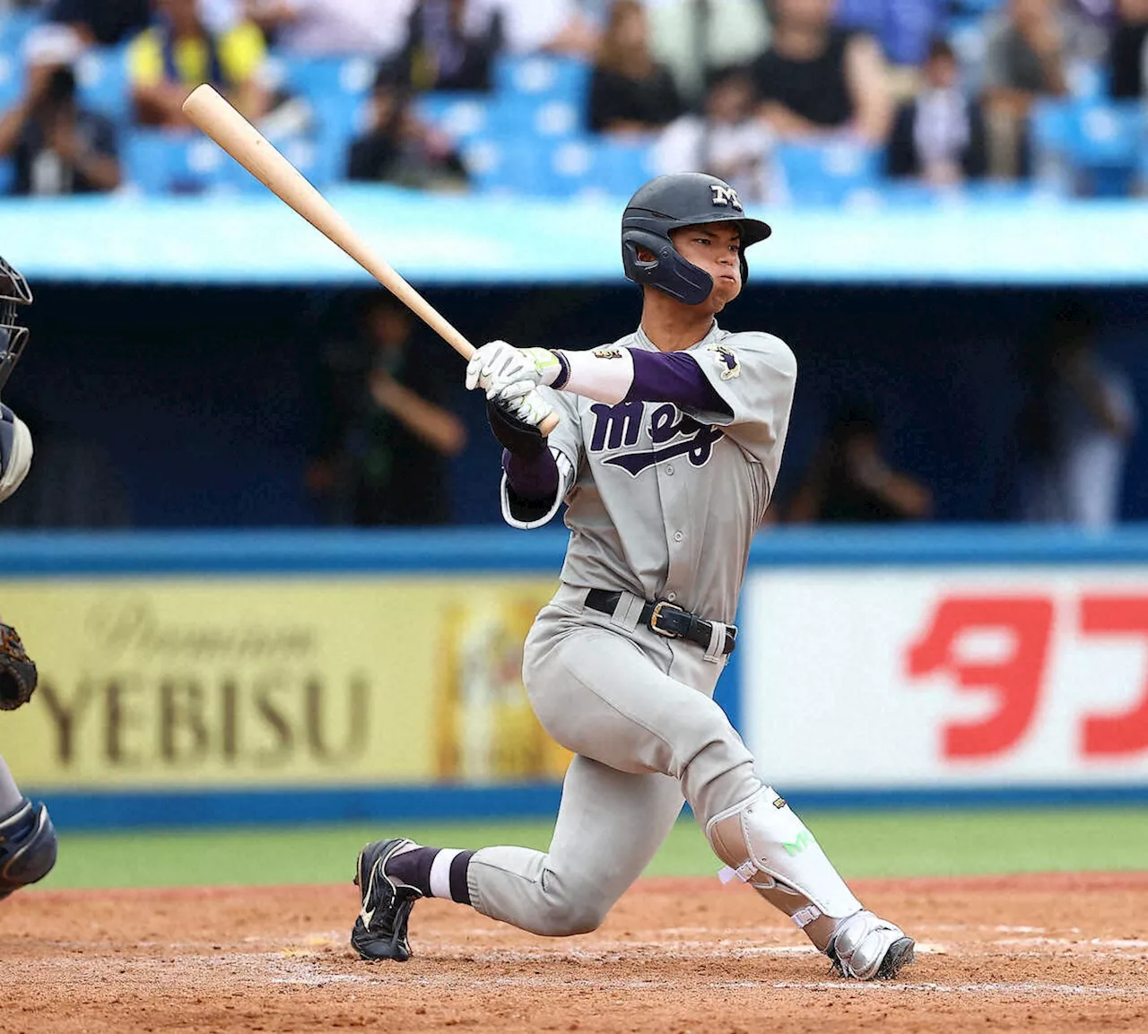 広島ドラ1は明大・宗山 地元広島県三次市出身のスター候補 小学6年時には広島カープジュニアでプレー