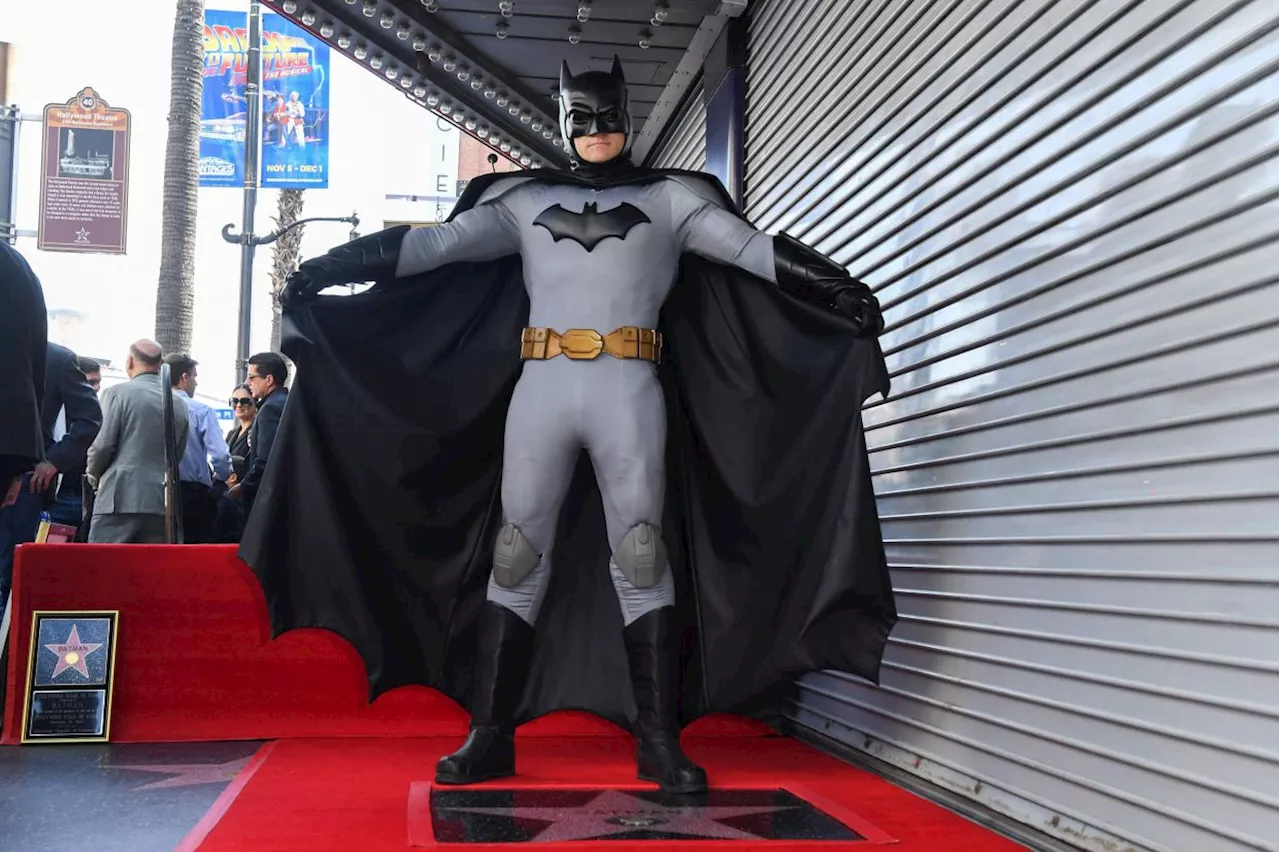 QuickCheck: Has a comic superhero been honoured with a Walk of Fame star?