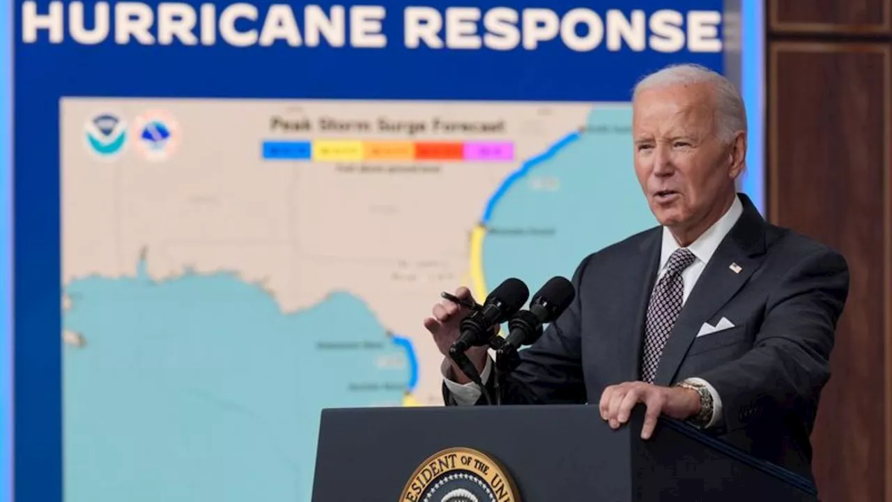 Unwetter: Biden reist nach Hurrikan 'Milton' ins Katastrophengebiet