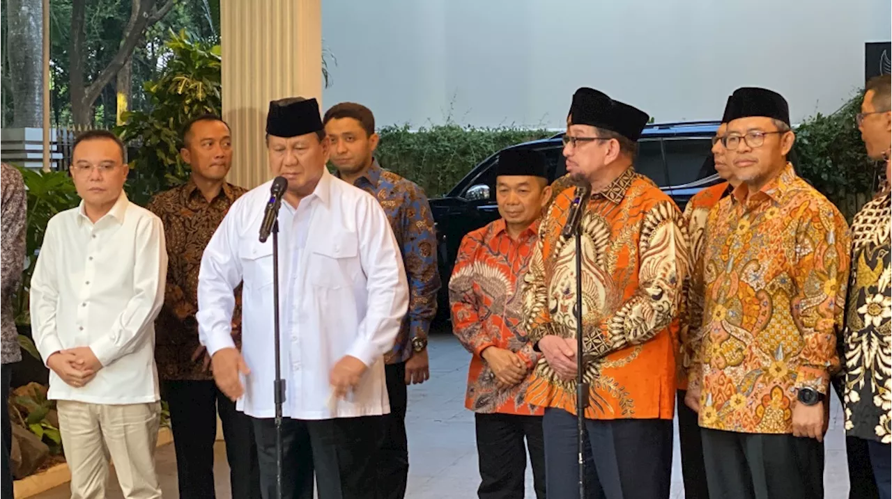 'Mulai dari Kertanegara', Prabowo Ungkap Kisah Lama Koalisi Bareng PKS