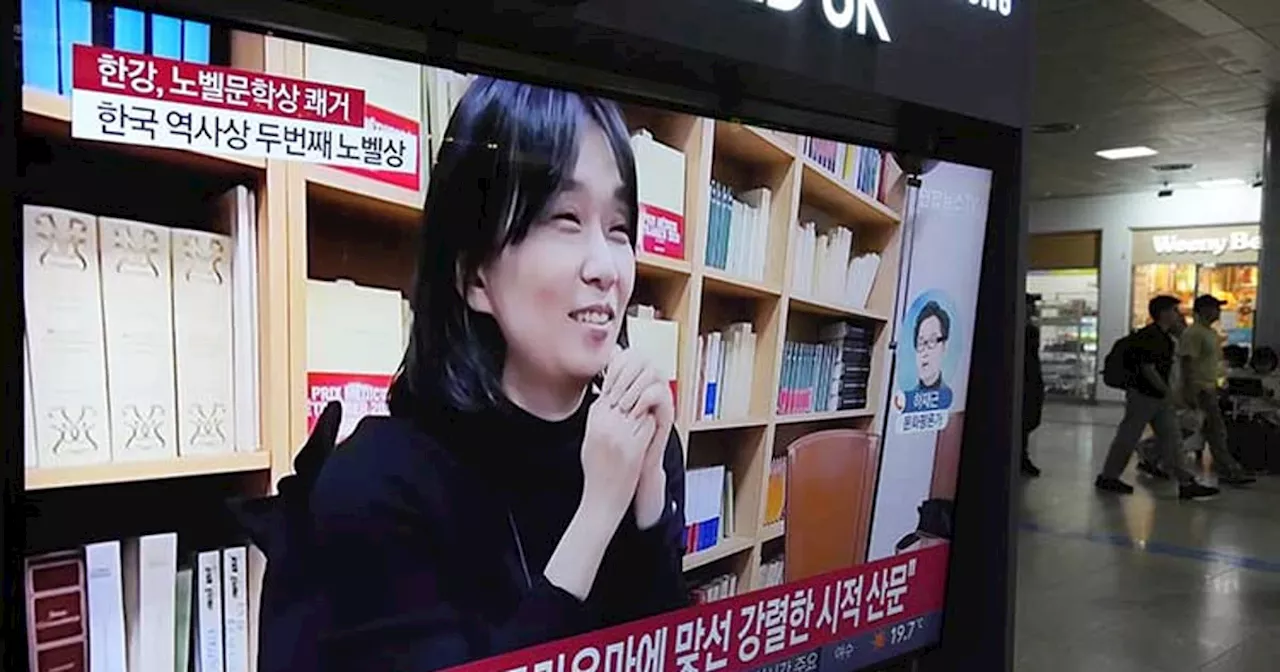 South Koreans are joyful after Han Kang wins Nobel Prize for literature