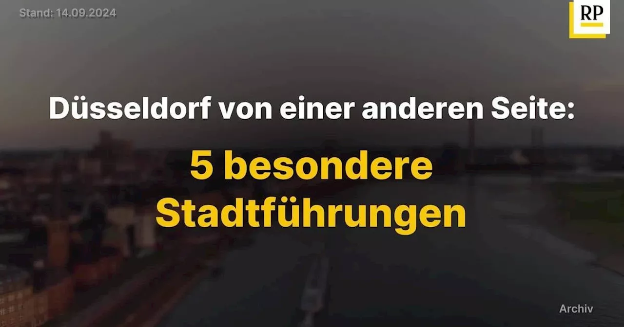 Video: Düsseldorf von einer anderen Seite: 5 besondere Stadtführungen