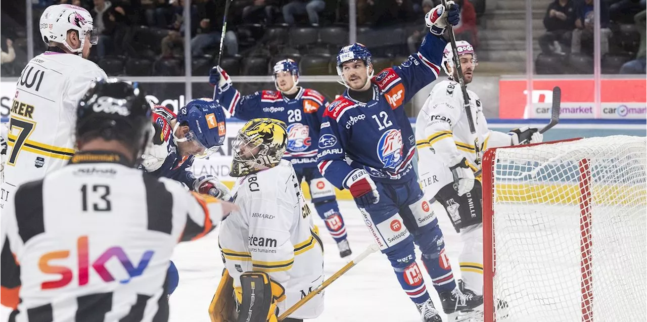 ZSC HC Ajoie: Die Lions gewinnen gegen Ajoie