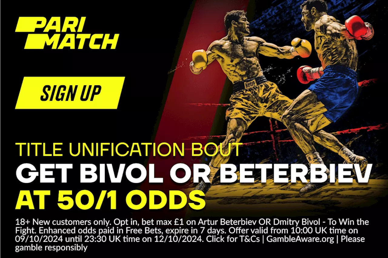 Artur Beterbiev vs Dmitry Bivol: Pick Your Winner at 50/1 on Parimatch...