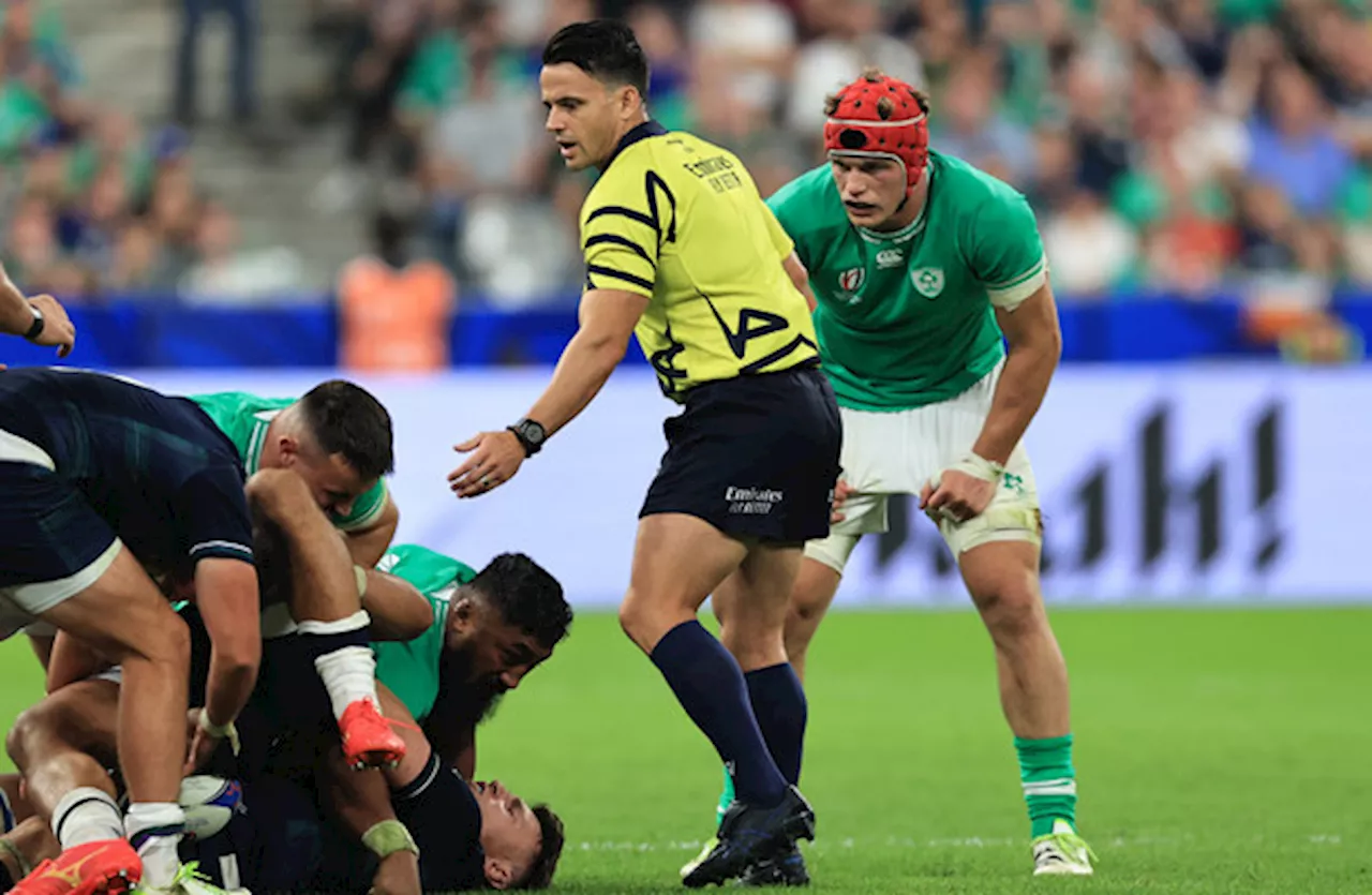 Match officials appointed for Ireland's November Internationals