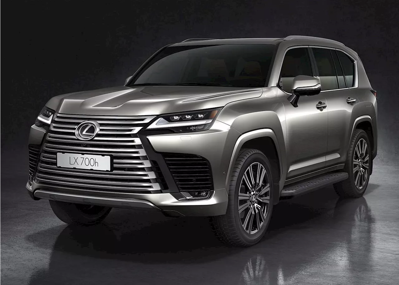 ‘Electrified’ Land Cruiser 300 debuts as new Lexus LX hybrid