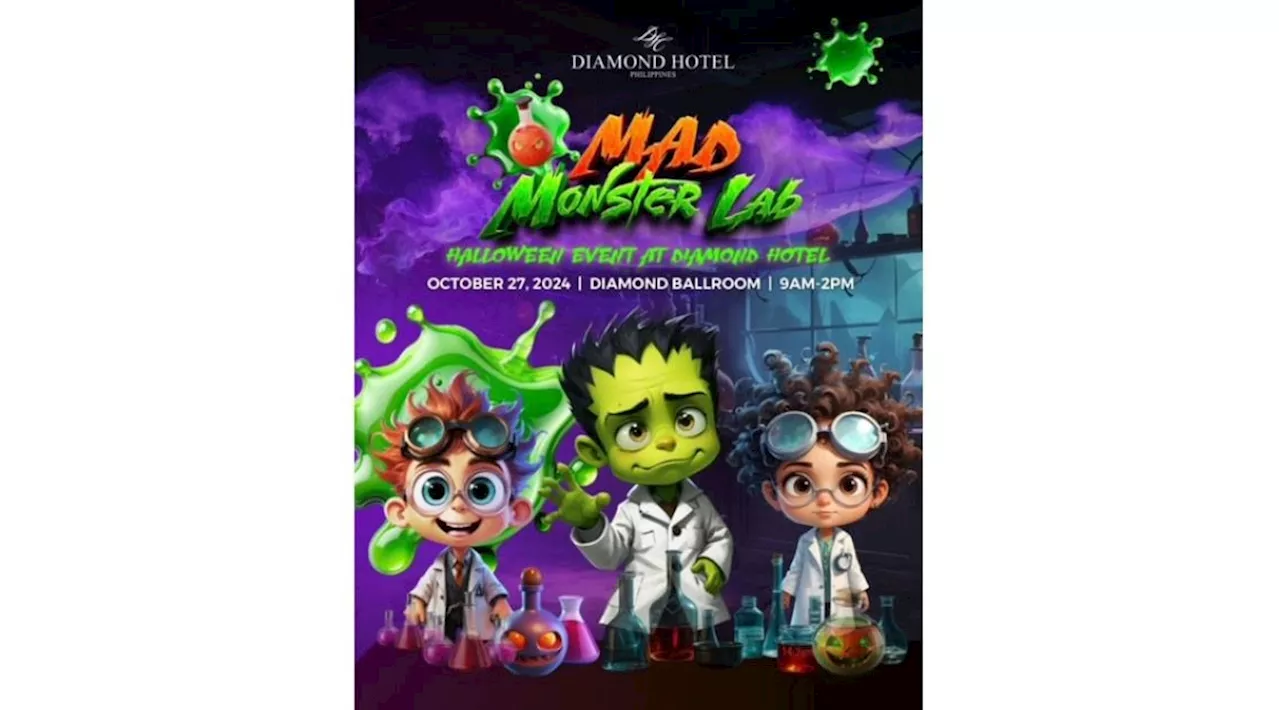 Mad Monster Lab Halloween event at Diamond Hotel Manila