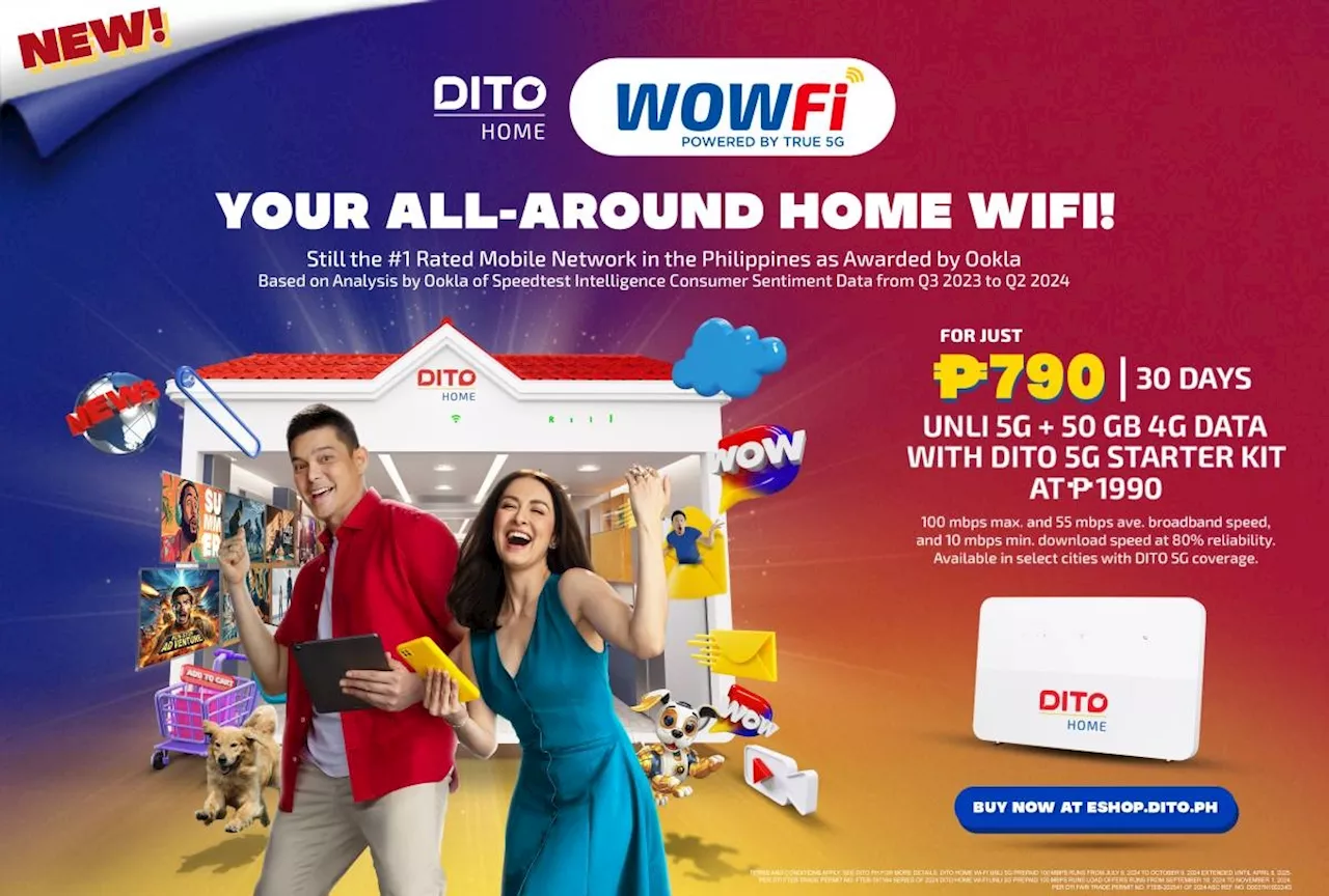 Revolutionizing home connectivity with the new DITO Home WOWFi