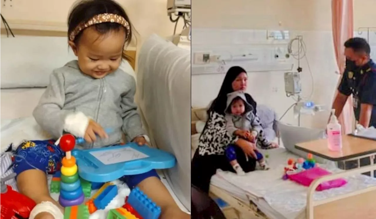 19-Month-Old Sabah Toddler Battles Stage 3 Ovarian Cancer In Rare Case