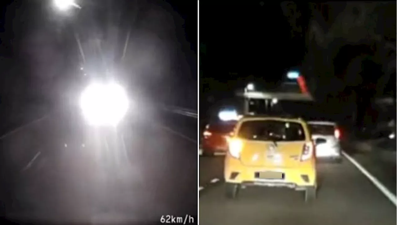 [Video] Tindakan Lelaki Balas Lampu Tinggi Pada Kereta ‘High Beam’ Sepanjang Jalan Buat Ramai Puas Hati