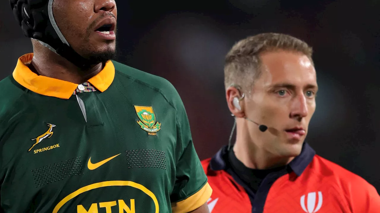 Referees for Springboks’ end-of-year Tests announced