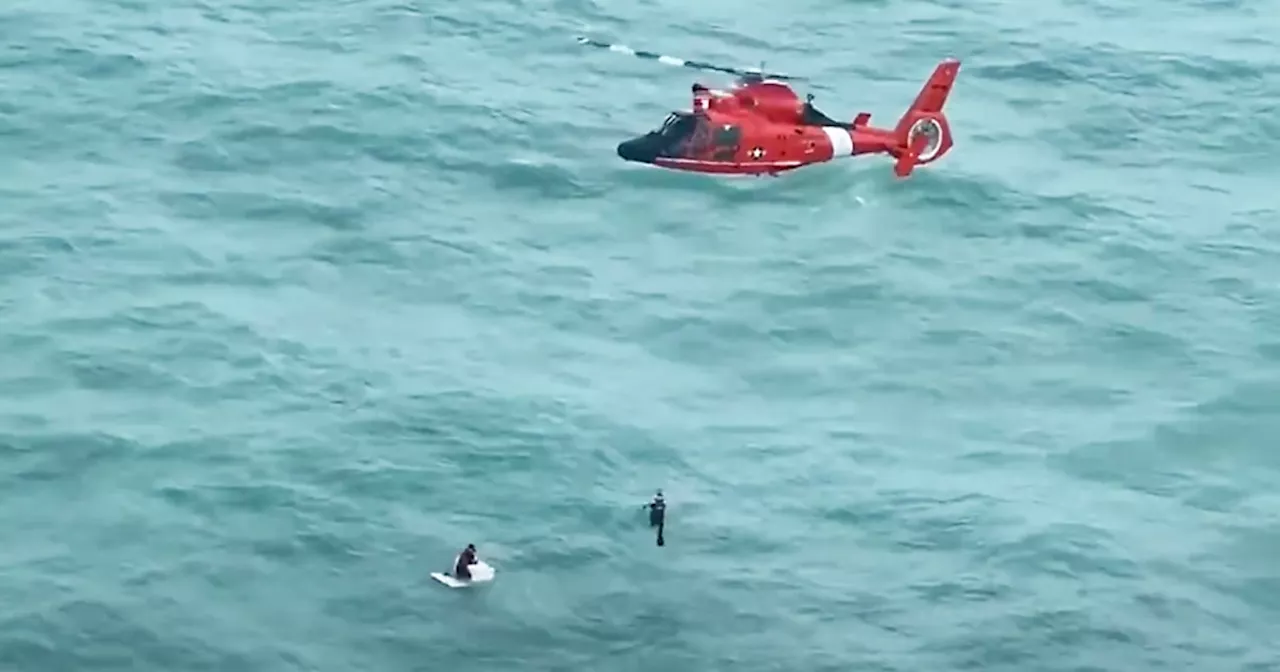 Man Rides Out Hurricane Milton On Cooler In The Gulf of Mexico, Coast Guard Says