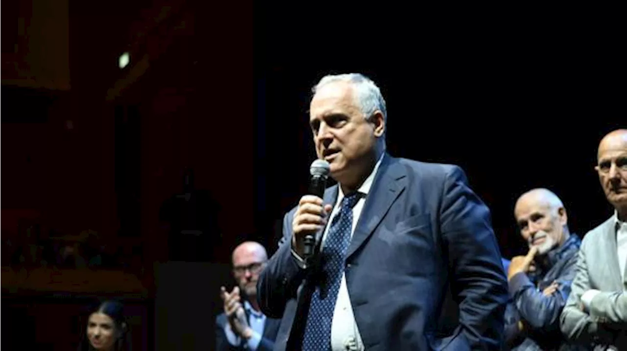 Lotito: 'Decreto Dignità e Decreto Crescita, così ci perde il calcio e di conseguenza lo stato'