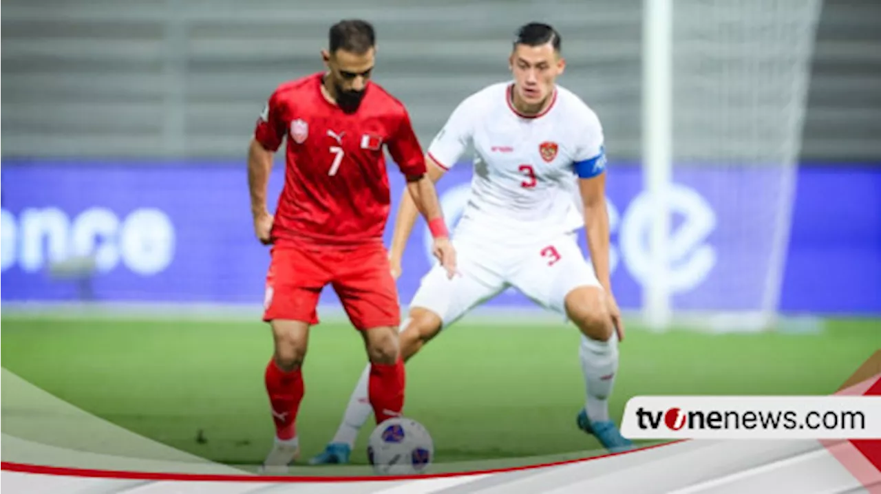 Media Arab Sentil Performa Buruk Bahrain Usai Imbang Indonesia