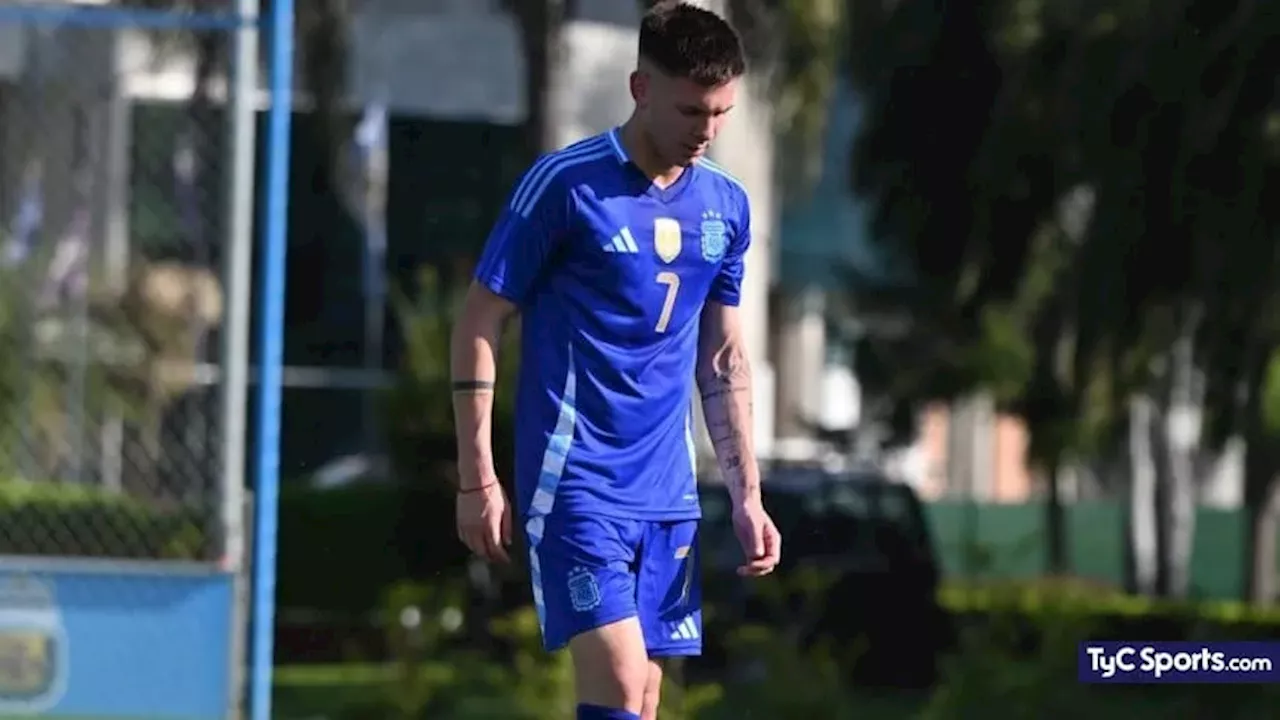 Sonríe River: Franco Mastantuono, protagonista en la victoria de la Selección Argentina Sub 20