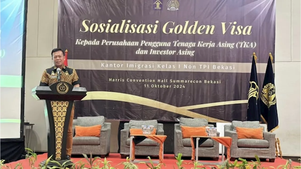 Kantor Imigrasi Bekasi Sosialisasikan Golden Visa demi Gaet Investor Asing Masuk RI