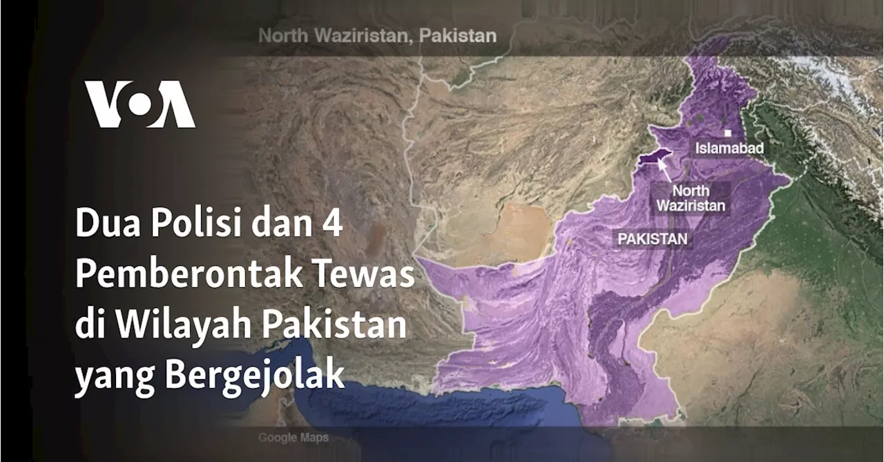 Dua Polisi Tewas dalam Serangan Militer di Pakistan