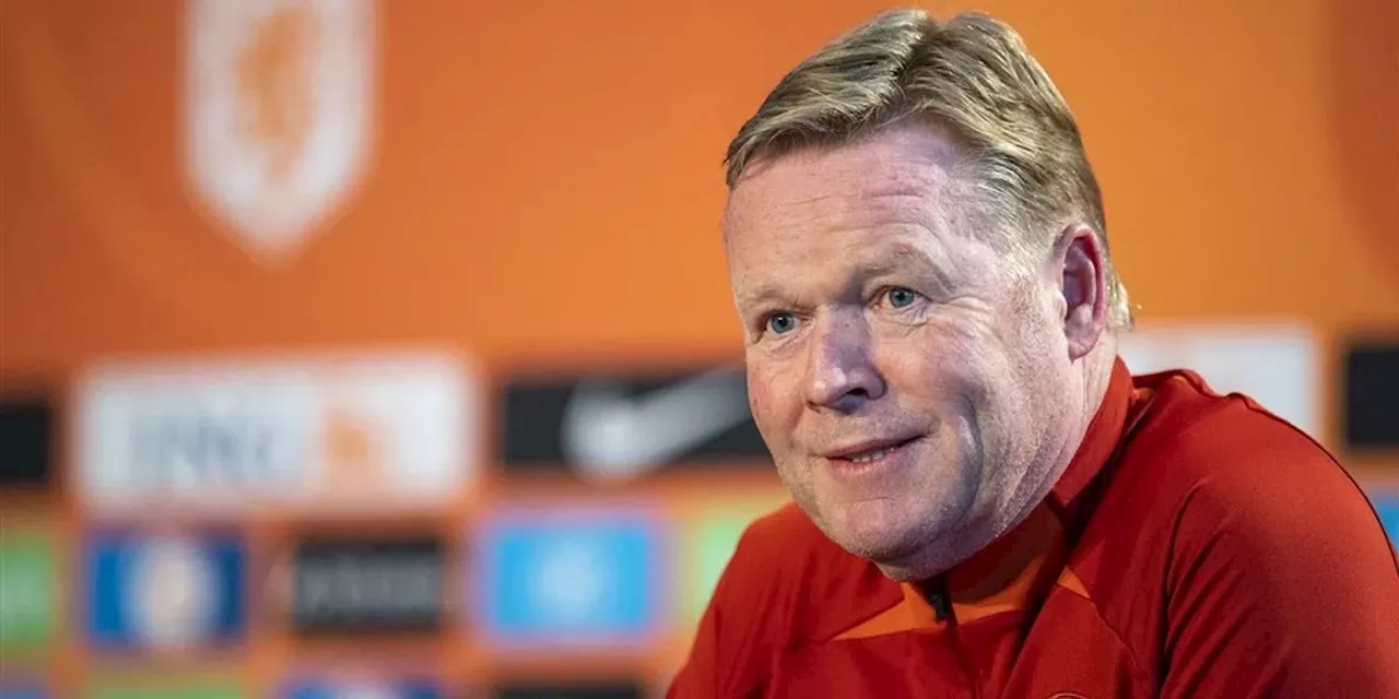 LIVE: Koeman kiest voor Van de Ven, Zirkzee én basisdebutant bij Oranje