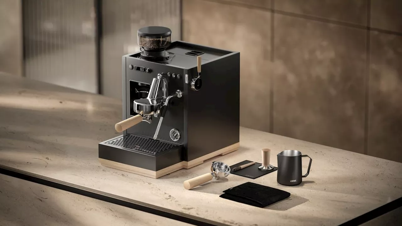 The new aura.pure coffee machine Loewe’s latest foray into high quality kitchenware