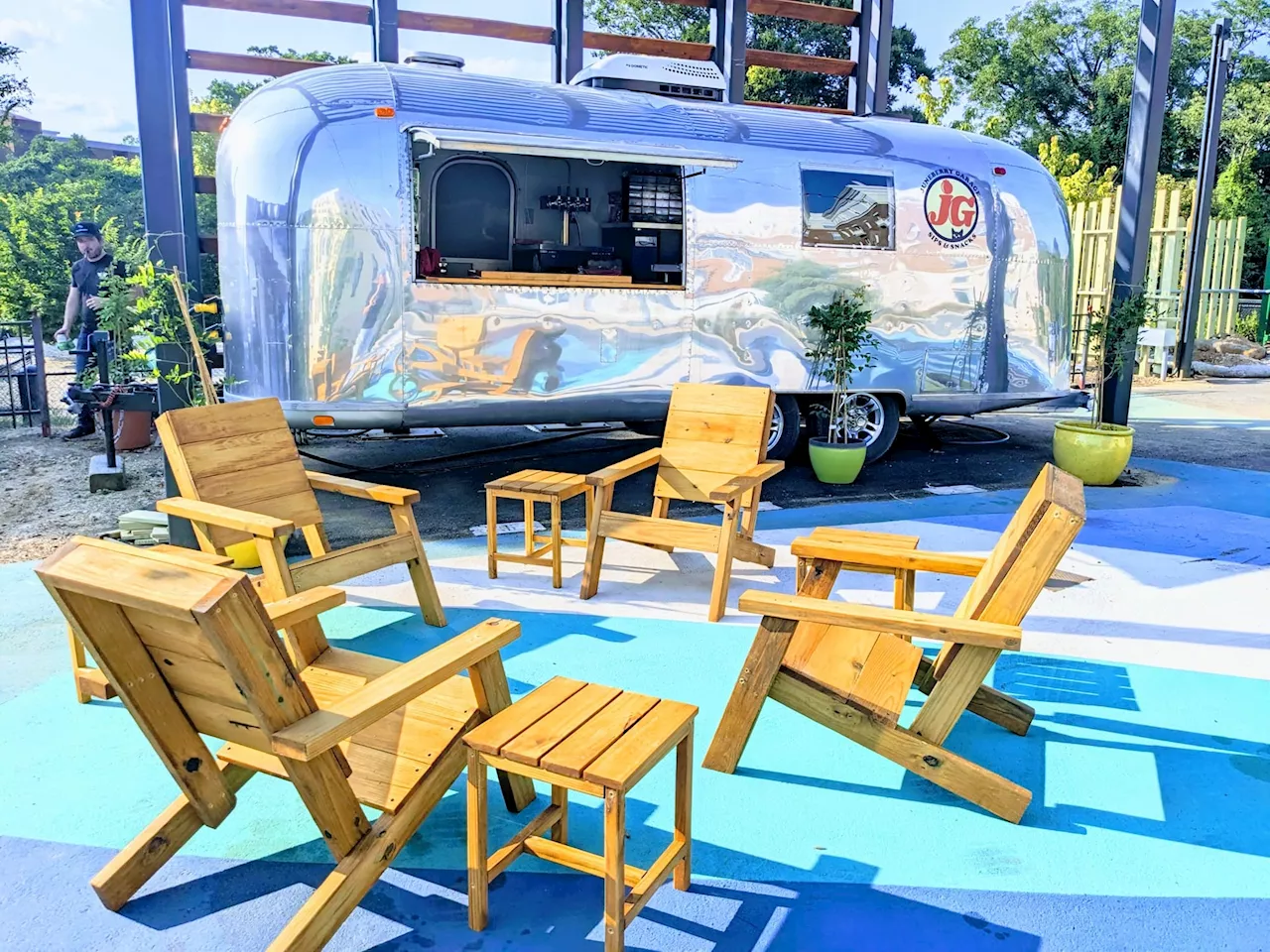 An Airstream Bar Just Opened on the Former Walter Reed Campus