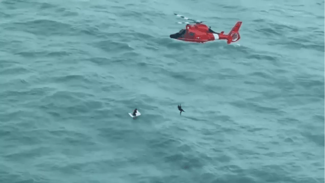 WATCH: Fishing boat captain survives overnight ordeal in Hurricane Milton's fury