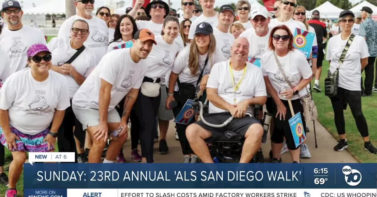 Happening Sunday: 23rd annual ALS San Diego Walk in Mission Bay