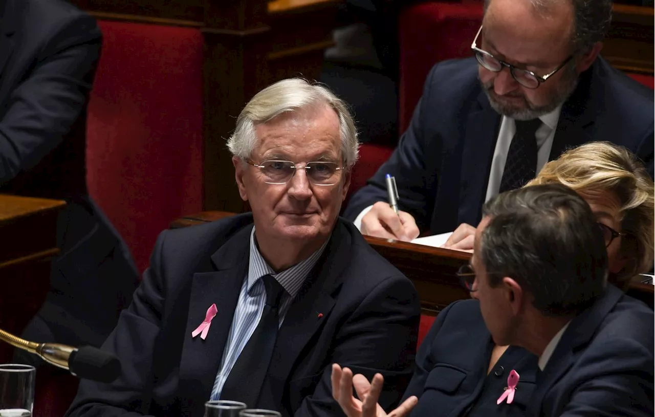 Barnier affronte une motion de censure et Macron hué lors d'une cérémonie du Crif