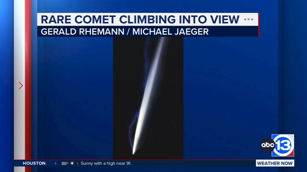 Comet likely last seen when Neanderthals walked Earth could soon dazzle in the night sky