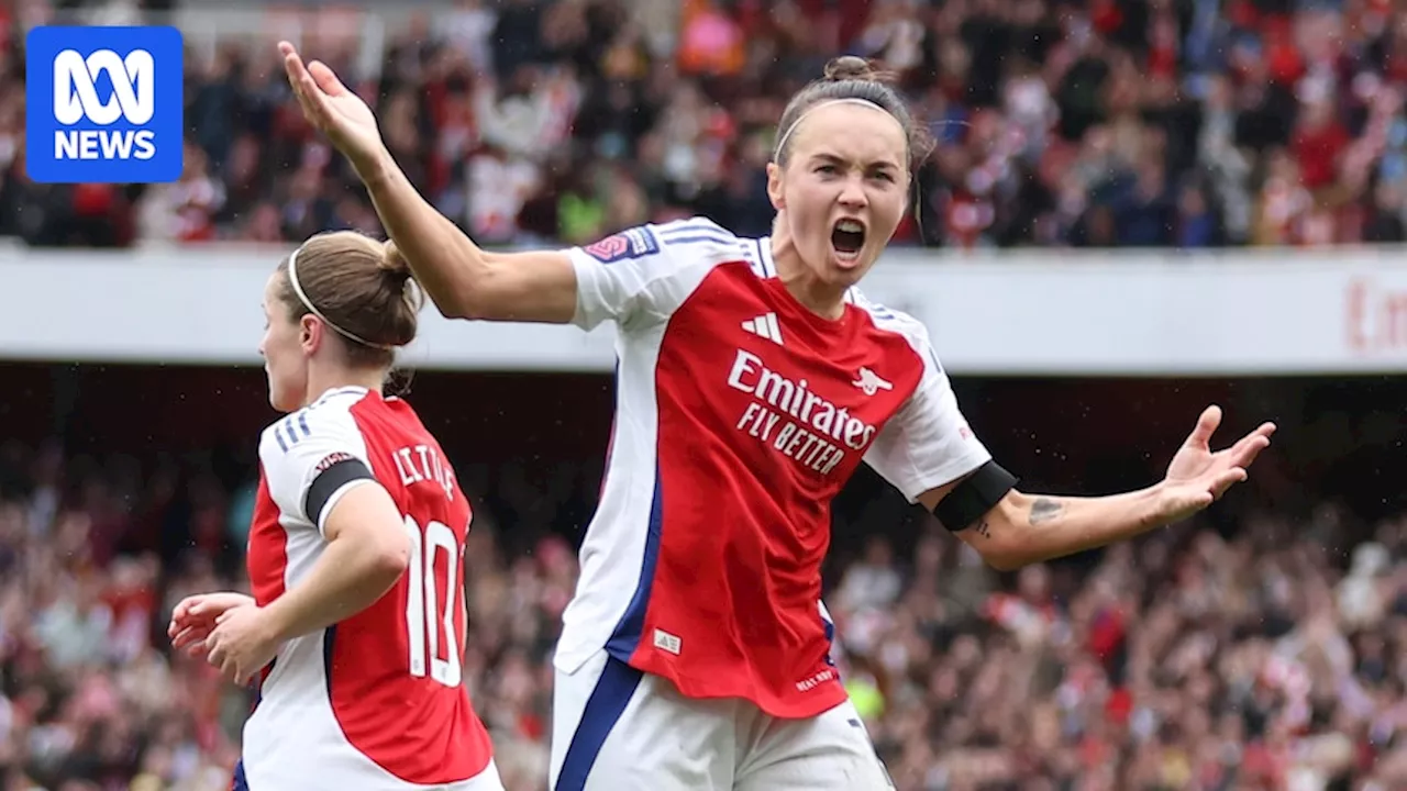 Arsenal loses WSL London derby against Chelsea despite Caitlin Foord's brilliant goal