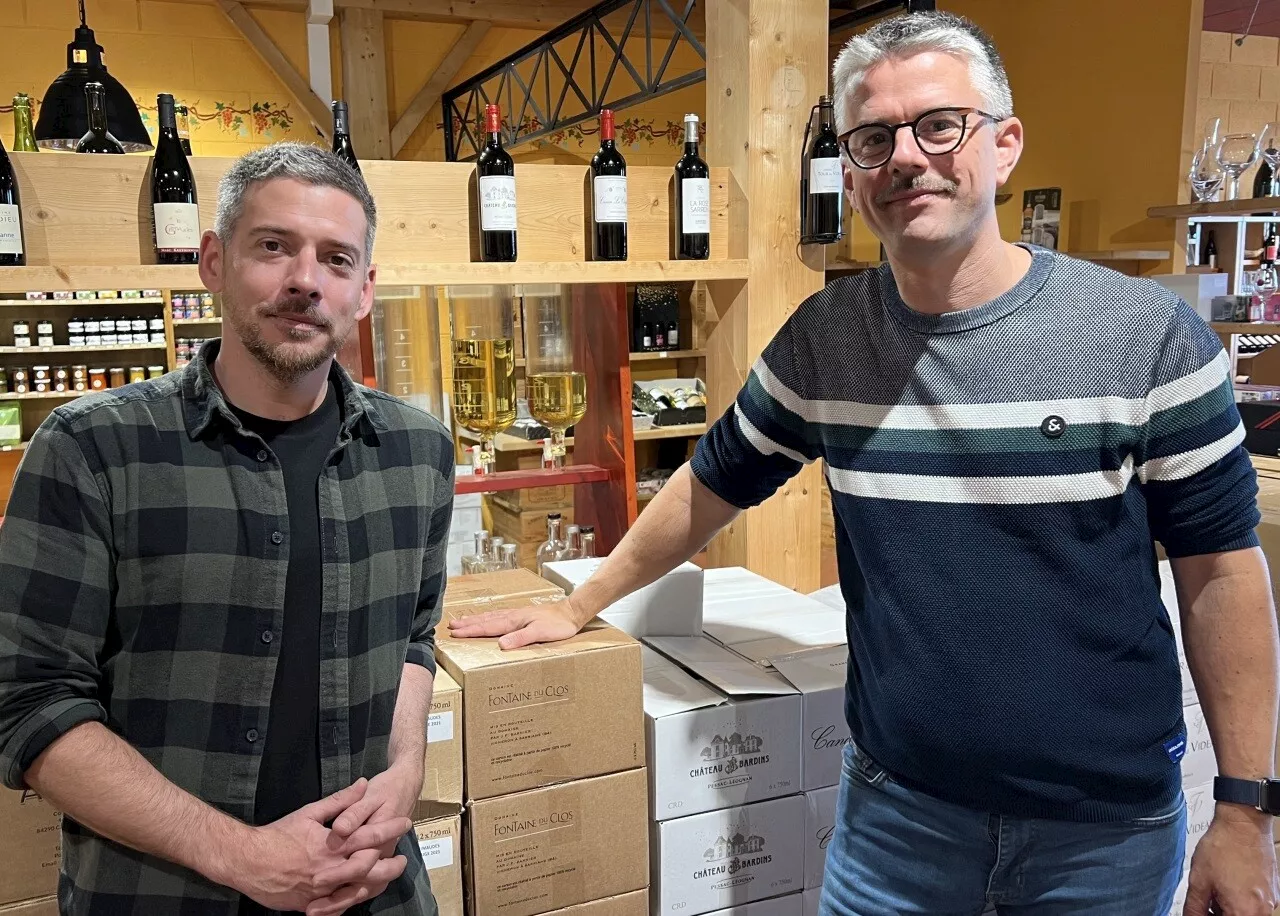 Côtes-d'Armor : ces deux amoureux du vin ont repris la cave de leurs patrons