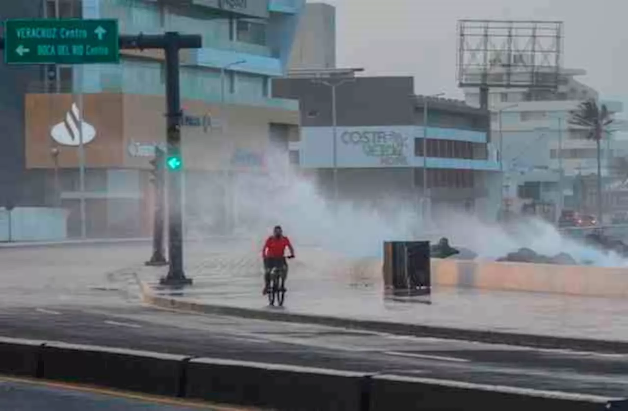 Prevén frente frío el miércoles, en Veracruz; afectaría litoral veracruzano