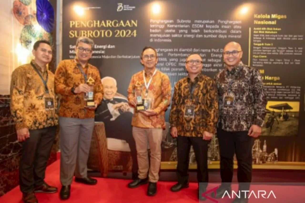 Kilang Pertamina Plaju kembali meraih Subroto Award 2024