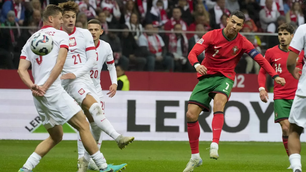 Ronaldo scores again in Nations League win for perfect Portugal. Spain finds replacement for Rodri