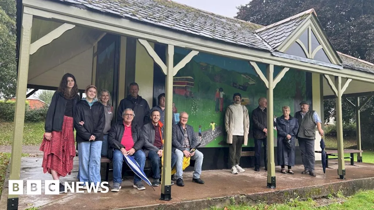 Community work to revamp park shelter in Tiverton