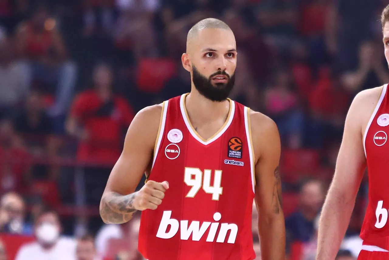 Evan Fournier réussit sa première à domicile avec l’Olympiakos, Moustapha Fall de retour