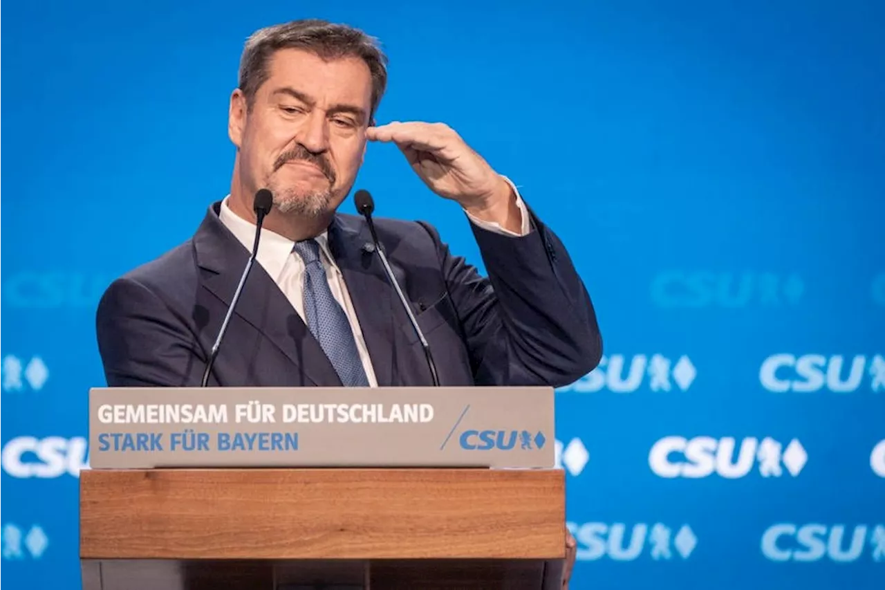 Wehrpflicht, Waffenlieferungen, Migration – Markus Söder schwört CSU auf Bundestagswahl ein