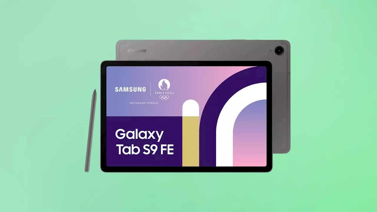 Quel est ce prix proposé par Auchan sur l'incroyable tablette Samsung Galaxy Tab S9 FE ?