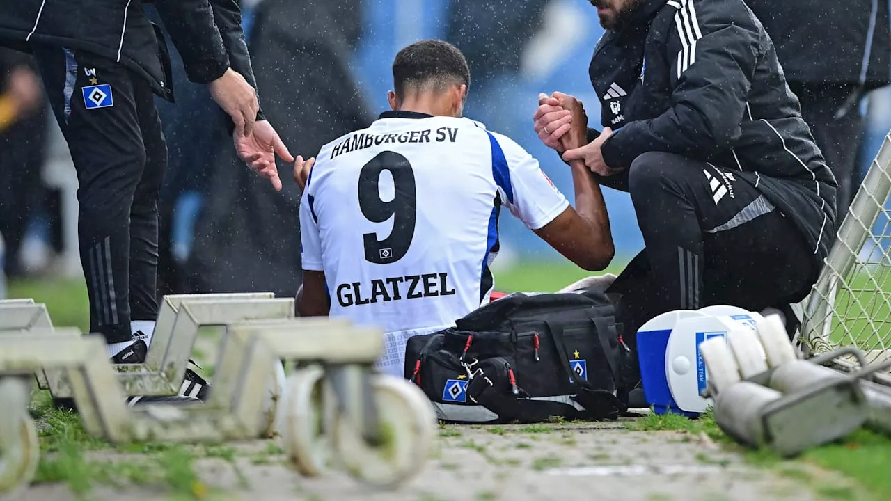 Schock-Diagnose für Star-Stürmer: Glatzel-GAU beim HSV!