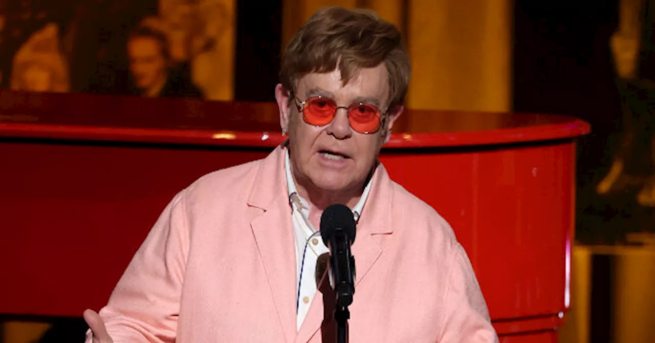 Elton John Rages at ‘Asshole’ Elon Musk at LGBTQ+ Awards Show