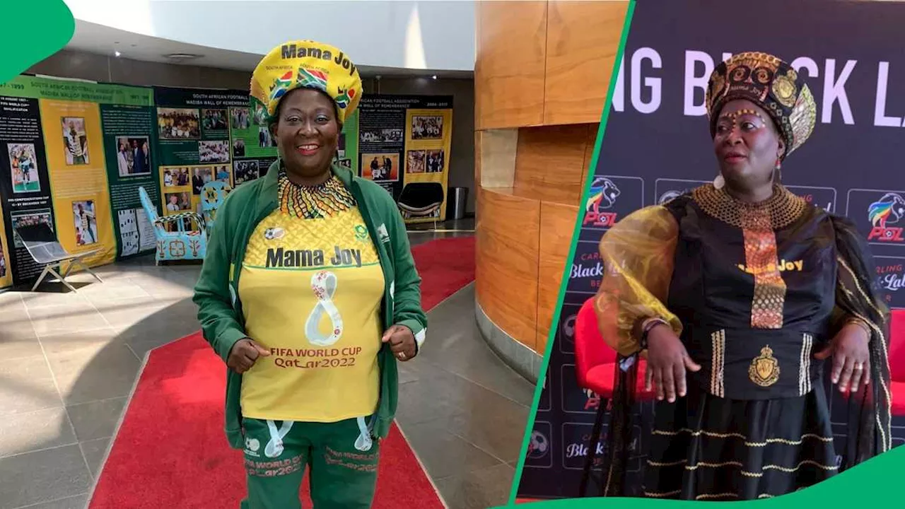 Mama Joy Comes Under Heavy Fire for ‘Bullying’ Young Fan at Bafana Bafana vs Congo Match