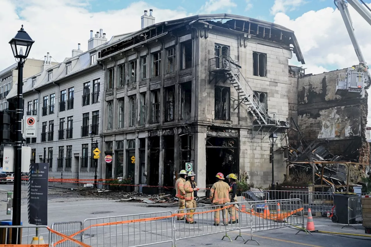 2 men charged with second-degree murder, arson after Old Montreal fire killed 2