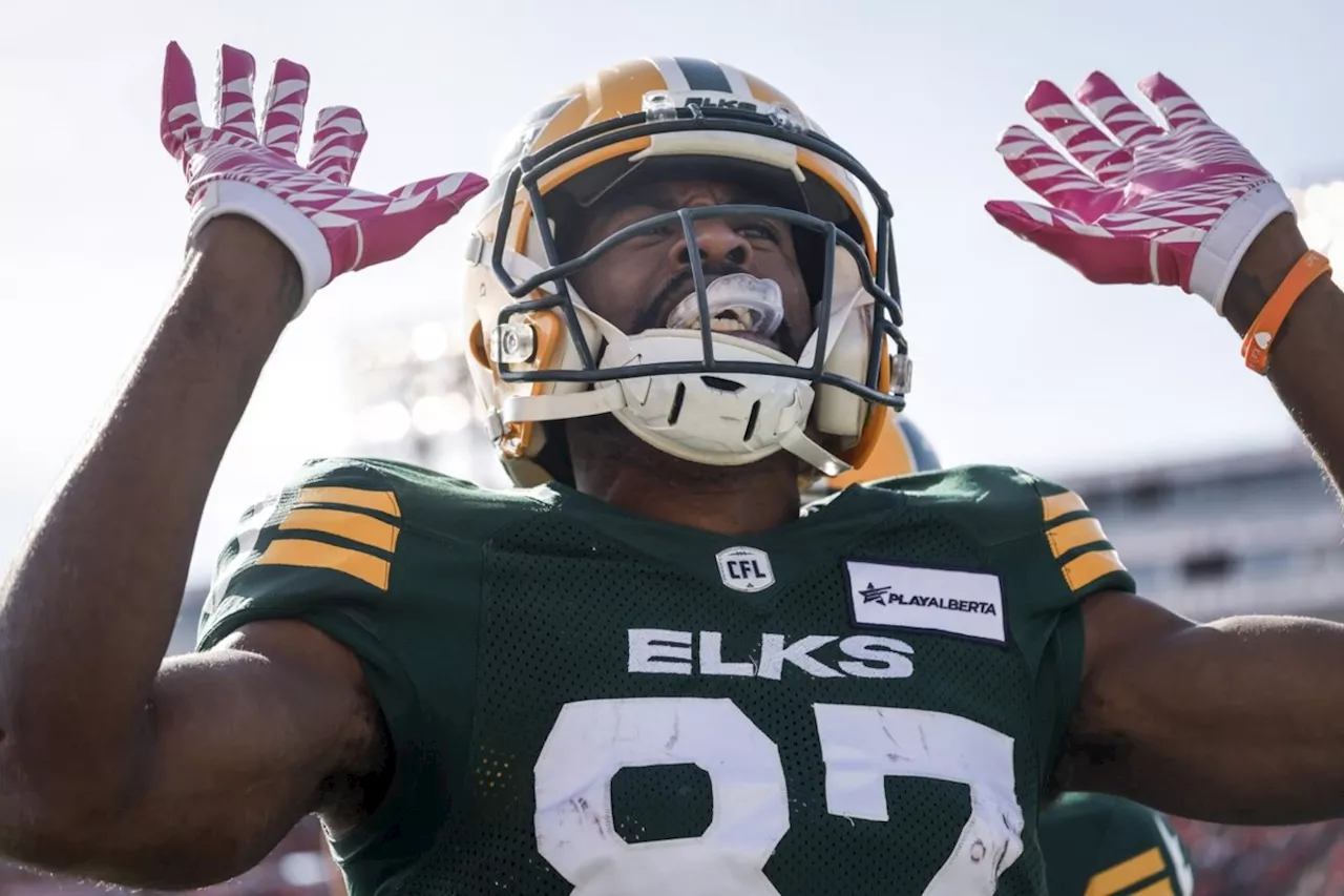 Lewis' late TD lifts Elks to 23-18 win, season series sweep of Stampeders